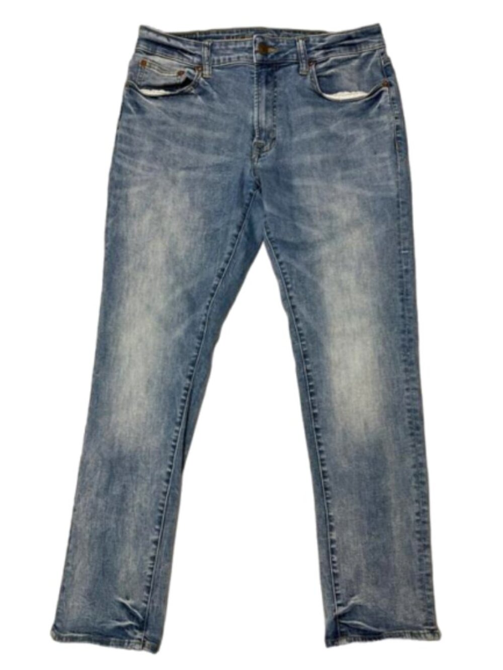 2/$30 American Eagle Next Level Flex Slim Straight Jeans Size 33 x 30 #2423
